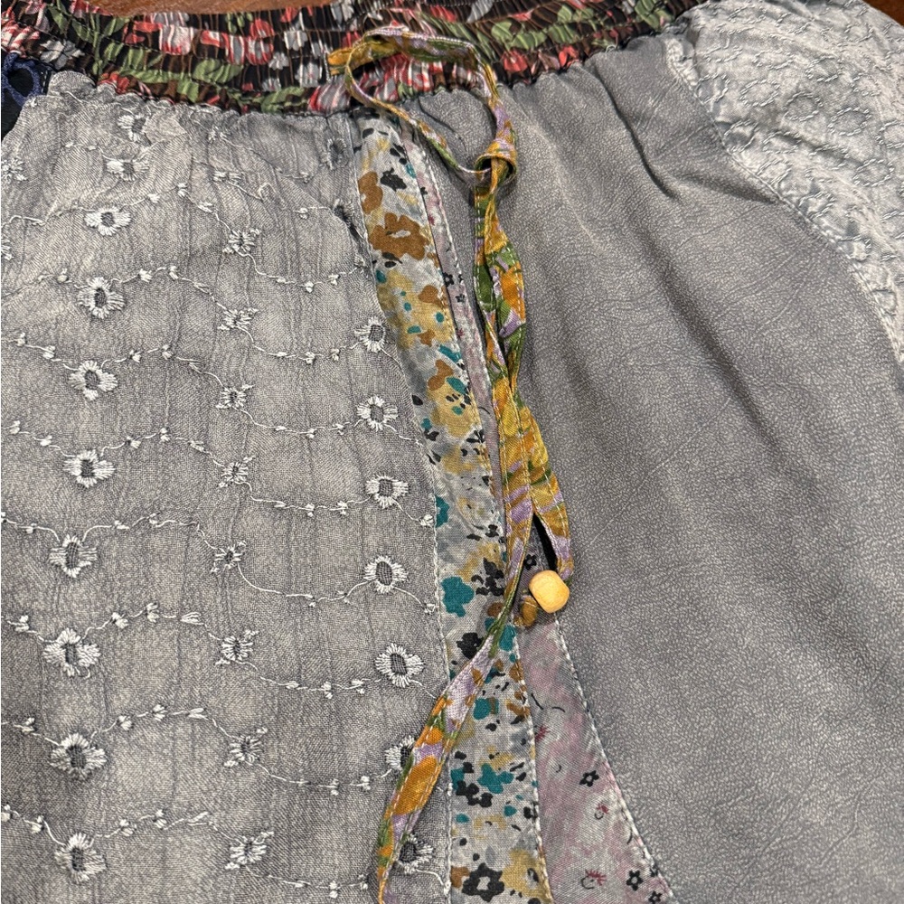 "Young Threads” NWT Wide Leg
Patchwork Pants NWT - image 6